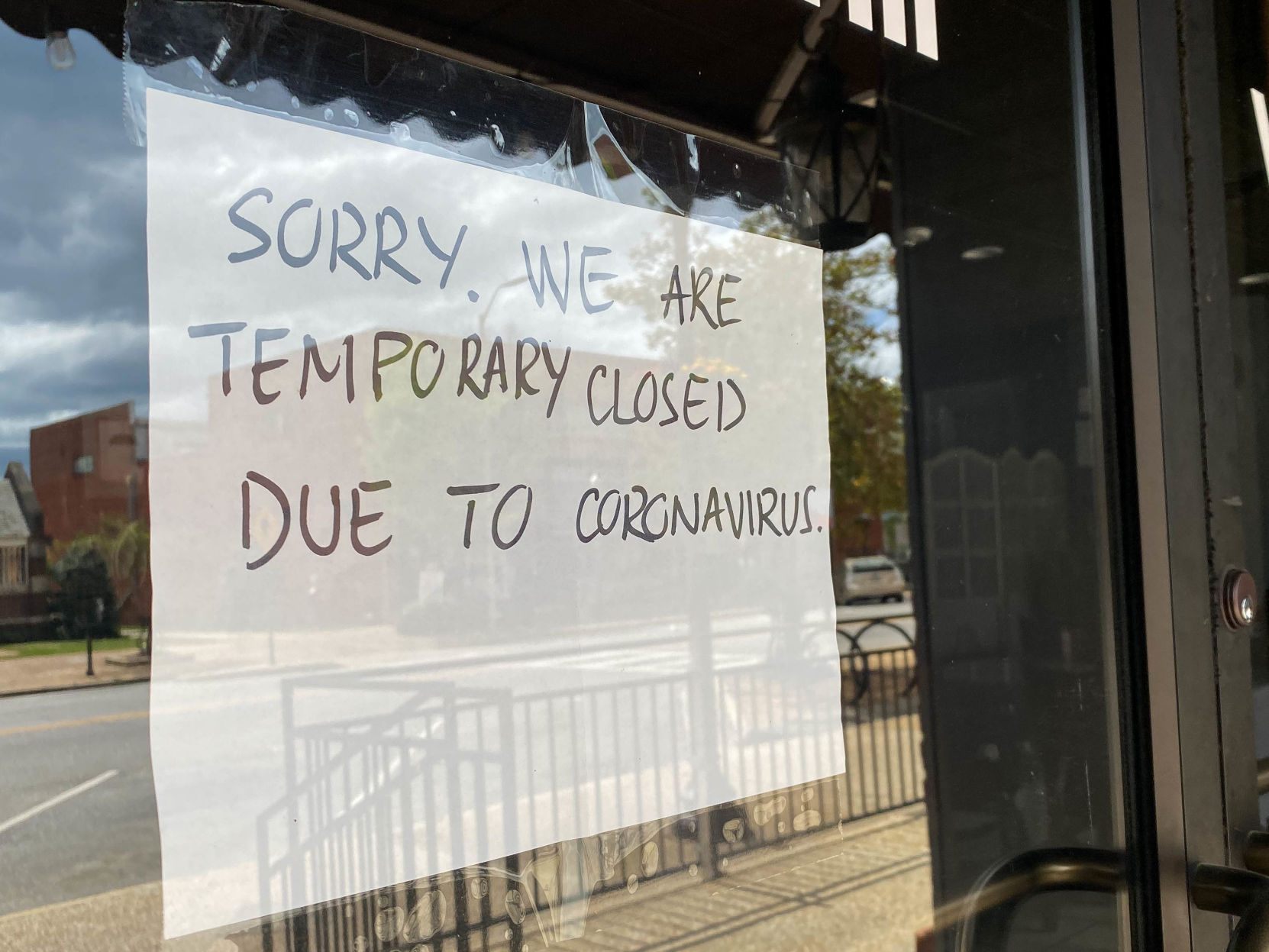 Signs of the times of the COVID-19 pandemic in Lee County